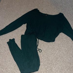 Emerald green lounge set!